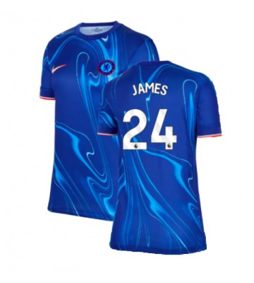 Chelsea Reece James #24 Hemmatröja Dam 2024-25 Kortärmad